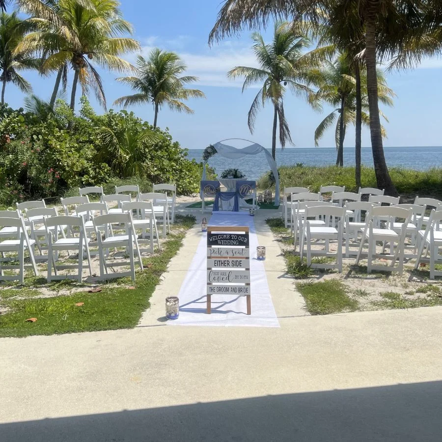 Party rental Business - Outdoor Beach Wedding Decor